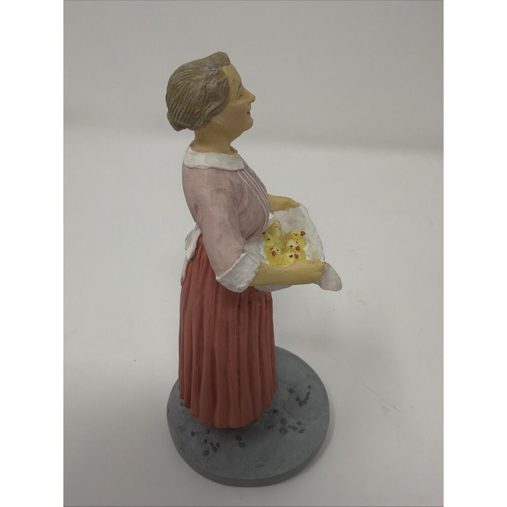 Never Displayed! - Auntie Em 1988 Loew's Franklin Mint Wizard of Oz 4" - Picture 4 of 8